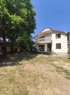 a white house with a tree in the yard at Park 2 Branka FREE PARKING in Vranje