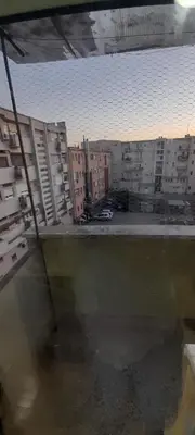 a view of a city from the top of a building at Apartman Vanja in Paraćin