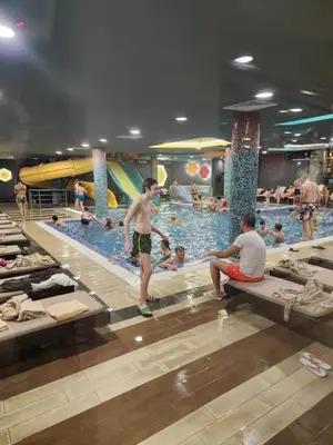 a group of people in a swimming pool at Ebra 76 Kraljevi Cardaci Kopaonik in Kopaonik