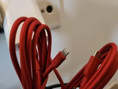 a red cord sitting on top of a counter at Detelina in Kopaonik