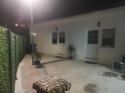 a living room with a couch in the middle at Adamovic in Pirot