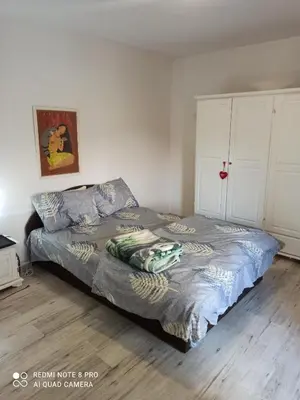 a bedroom with a bed in a room at Kuća na dan in Supnje