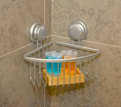 a towel rack in a shower with bowls and plates at SKI MONTIS apartmani - Kopaonik centar in Kopaonik