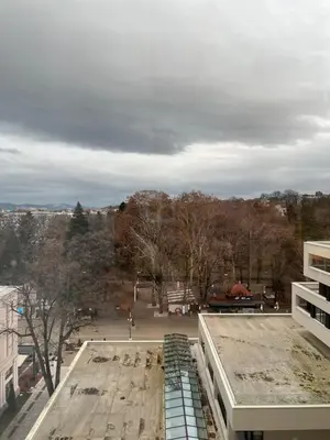 a view from the roof of a building at Zepterme 509 in Vrnjačka Banja