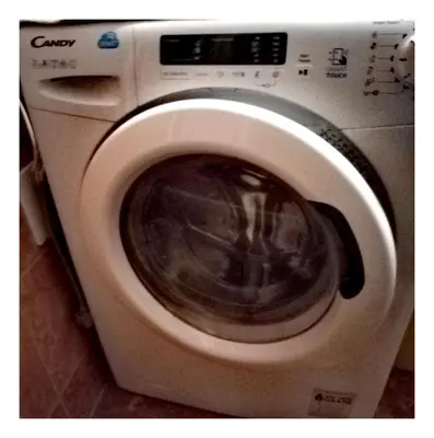 a close up of a washing machine in a room at Origami in Niš