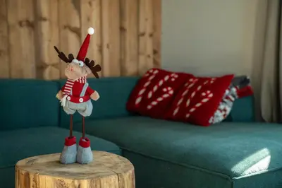 a figurine of a reindeeracistacistacistacistacistacist at NOOK Kopaonik Luxury Apart & House in Kopaonik