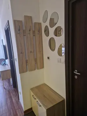 a room with wooden items on the wall at Kraljevi Čardaci - Vaš Odmor in Kopaonik