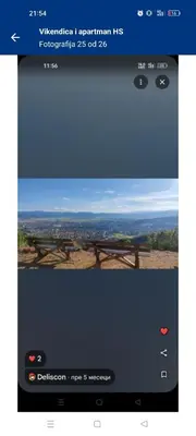 a screenshot of the youtube app with a picture of a bridge at Vikendica i apartman HS in Pirot