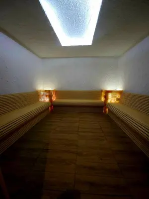 an empty bowling alley with a skylight on the ceiling at Luxe Horizon & Spa Apartments Kopaonik in Kopaonik