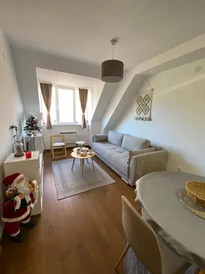 a living room with a couch and a table at Apartments A83 & C32 - Kraljevi Čardaci - Kopaonik in Kopaonik