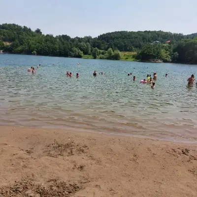 Panorama Borsko jezero