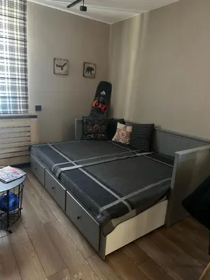 a bedroom with a bed in a room at Apartman Stemaks, Kopaonik in Kopaonik