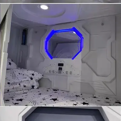 Belgrade Airport Space Capsule Beds