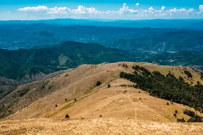 a view from the top of a mountain at Apartmani Kraljevi Čardaci in Kopaonik