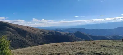 a view of the mountains from the top of a hill at Kopaonik Alibi25 in Kopaonik