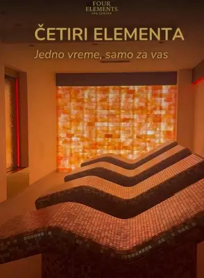a display of three beds in a room at Planet Residence Deluxe Wellnes & Spa Apartment in Niš