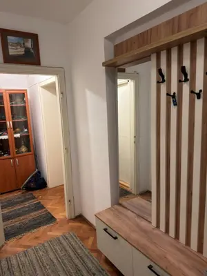 a room with a closet with a mirror in it at Tim in Kalna