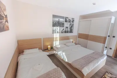 a bedroom with two beds in a room at Snow Oasis Kopaonik in Kopaonik