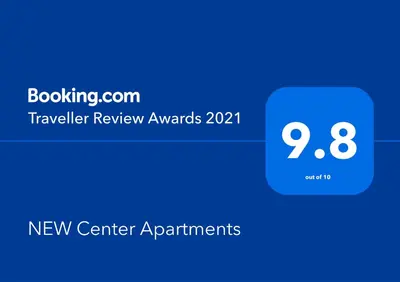 a screenshot of the new center appliances page with the new center appliances text box at NEW Center Apartments in Niš