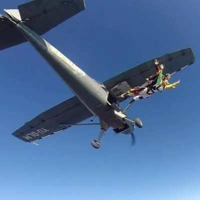 a group of people on the back of an airplane at Fast Sleep & Go 1 in Paraćin