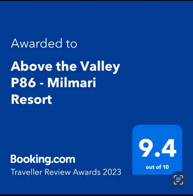 a screenshot of a cell phone with minivan resort text overlay at Mips P86 Milmari Resort in Kopaonik