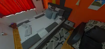 a lego bed in a room with at Vila Mala Evropa in Leskovac