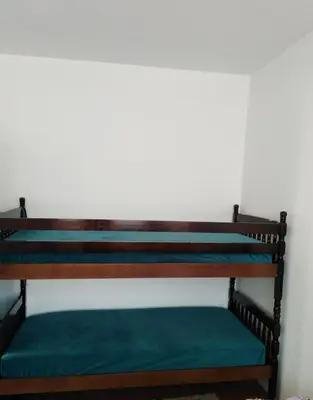 a pair of bunk beds in a room at Rudolf apartmani in Soko Banja