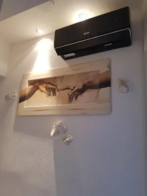 a picture of a painting on a wall at FARAON pn 1 in Paraćin