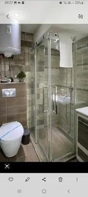a bathroom with a shower and a toilet at ANASTASIJAKOP in Kopaonik
