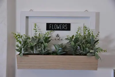 a picture of a flower box with plants in it at Milmari N 20 Resort in Kopaonik