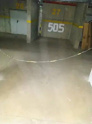 an empty room with a chain in a building at Kopaonik Župa 505 in Kopaonik