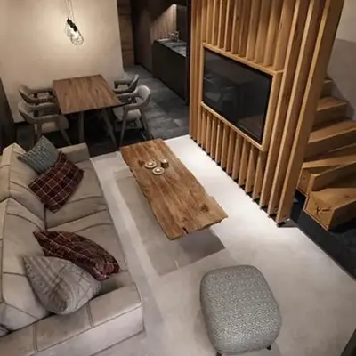 Woodside Duplex Apartment Ski in Ski out with garage