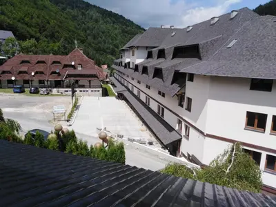 a view from the roof of a building at BELE STAZE 18 - BRZEĆE KOPAONIK in Brzeće
