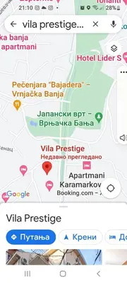 a screenshot of a cell phone with different text messages at Apartman Pikolo VB in Vrnjačka Banja