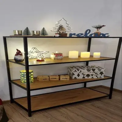 a black shelf with cheese on it in a room at Iznad oblaka B09 in Kopaonik