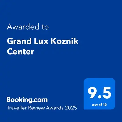 a screenshot of the grand luxk kaponiki center at Grand Lux Koznik Center in Kopaonik