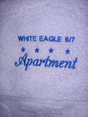 a white envelope with blue writing on it with stars at White Eagle Kopaonik - Beli Orao in Kopaonik